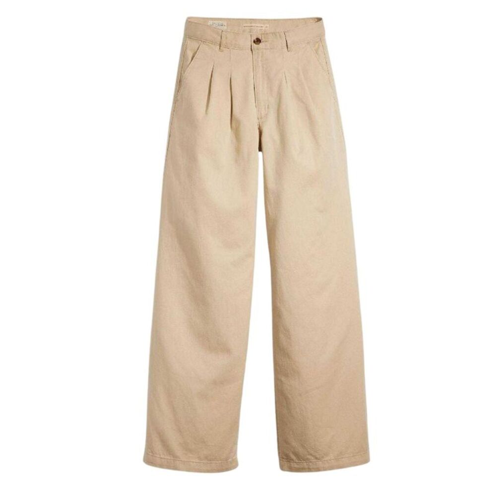 Levis Womens/Ladies Safari Pleated Wide Leg Pants / Safari